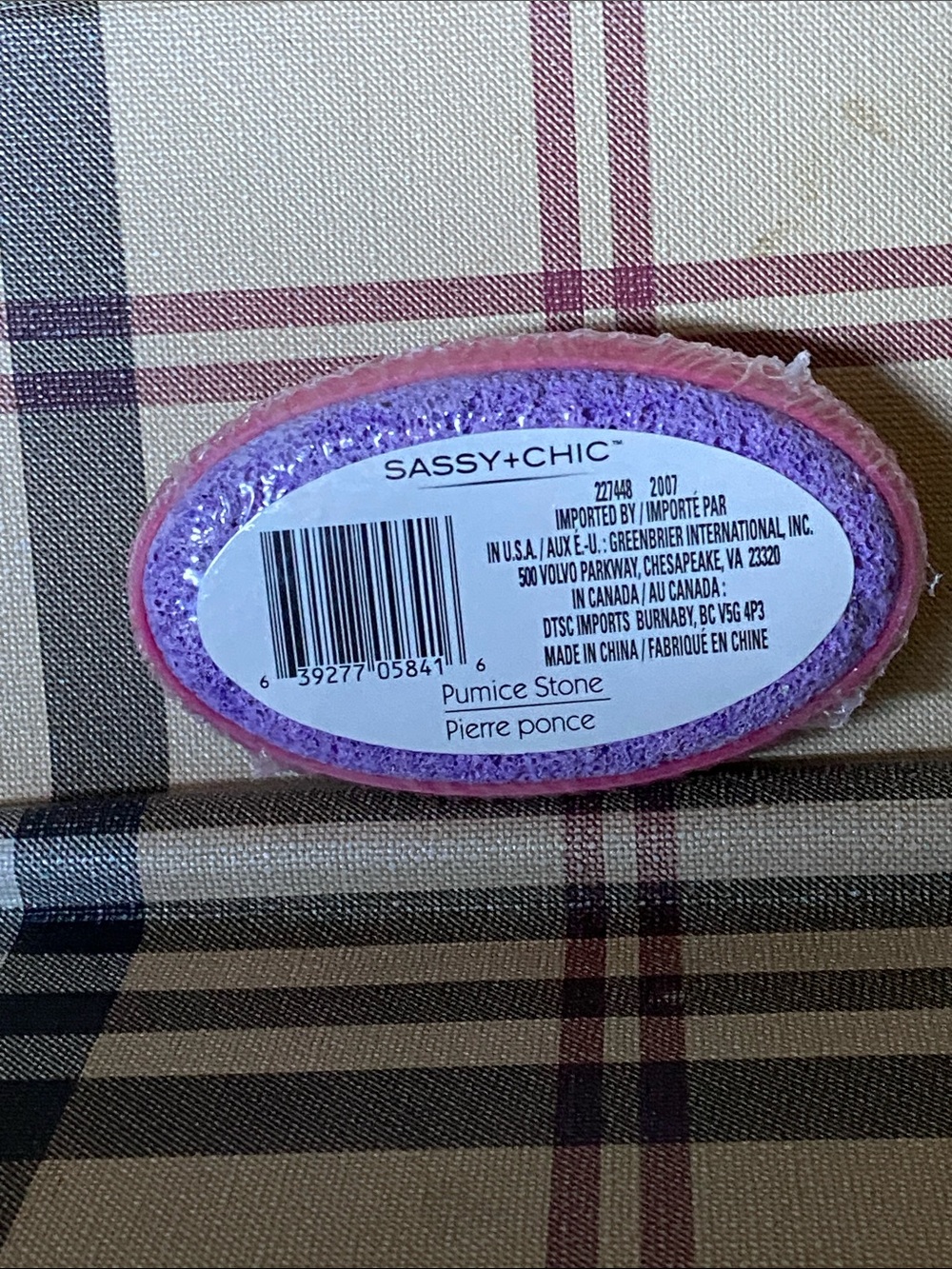 Sassy+Chic Pumice Stone Sealed New Not Returnable